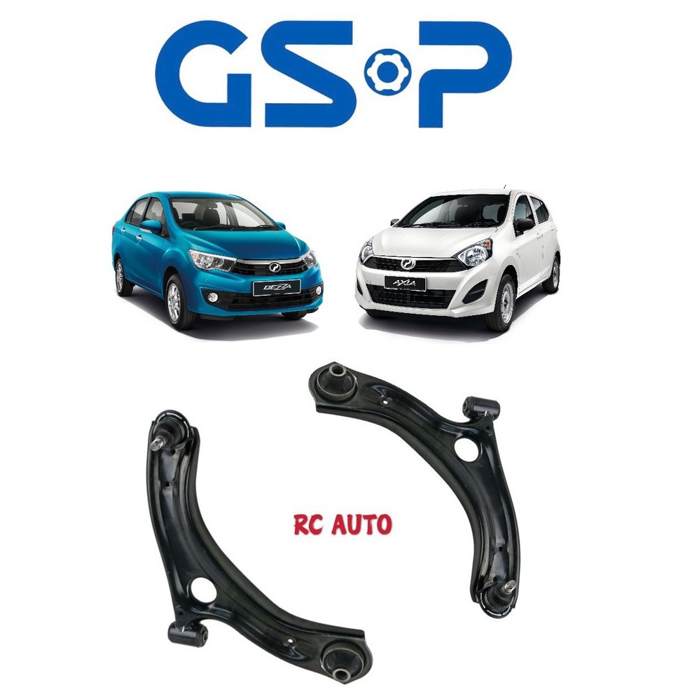 GSP PERODUA AXIA BEZZA FRONT LOWER ARM SUSPENSION LEFT RIGHT Shopee