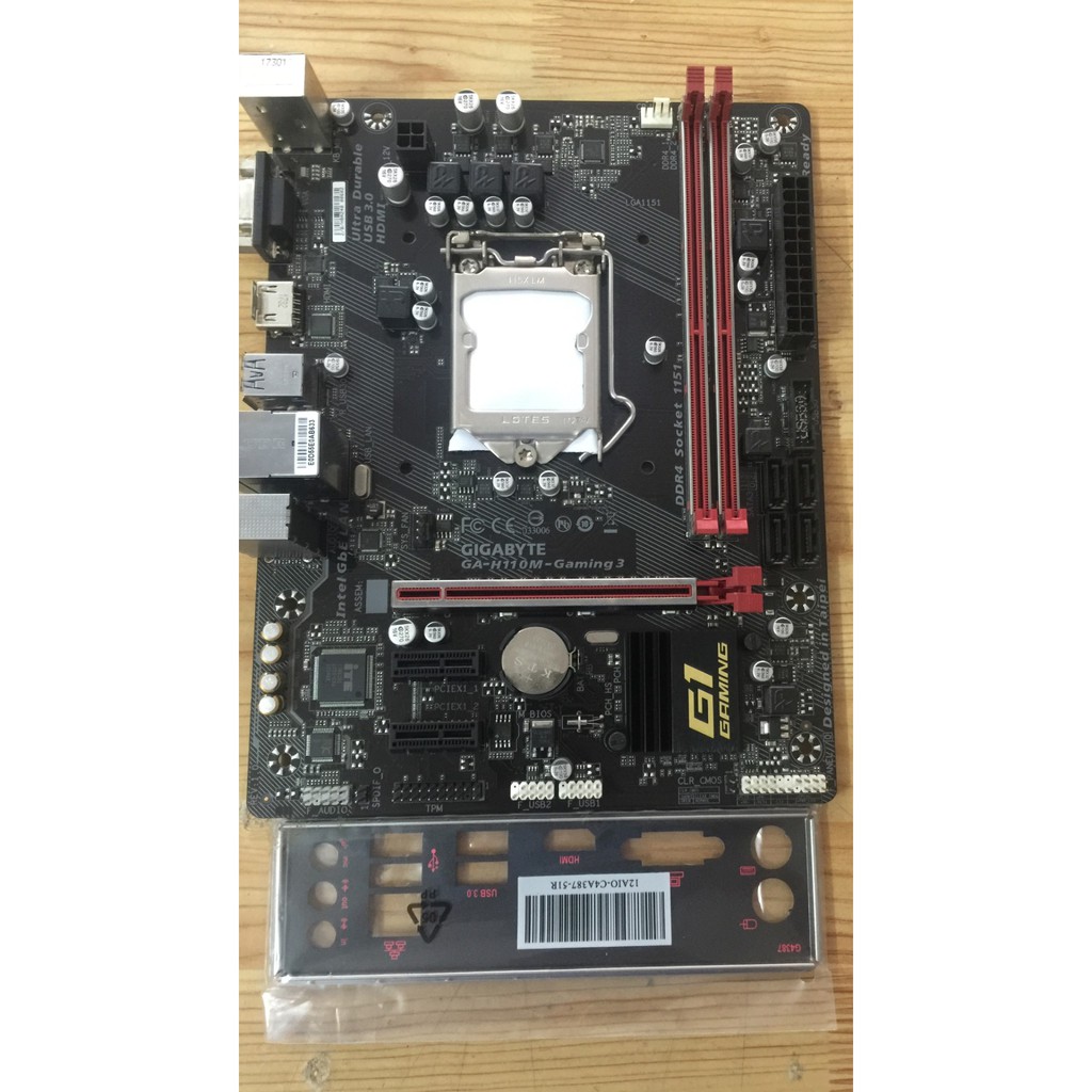 Mainboard Gigabyte Ga H M Gaming Socket Shopee Malaysia