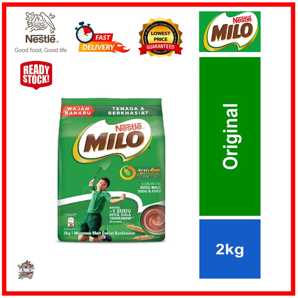 Nestle Milo Activ Go Chocolate Malt Powder Kg Exp