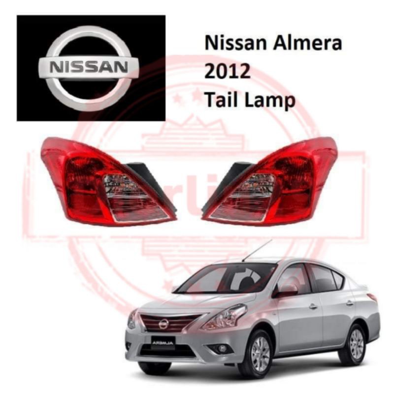 Nissan Almera Tail Lamp Shopee Malaysia