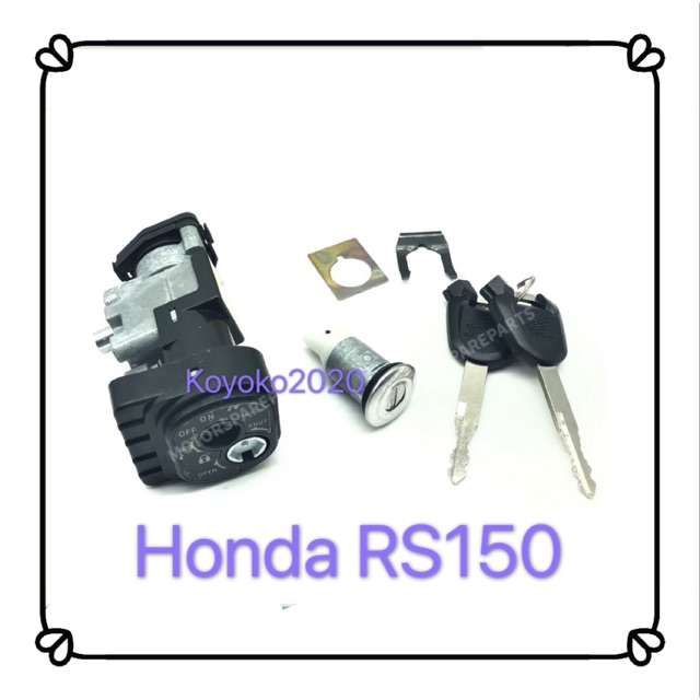 MALAYSIA READY STOCK HONDA RS RS150 RS150R SONIC150R MAIN SWITCH