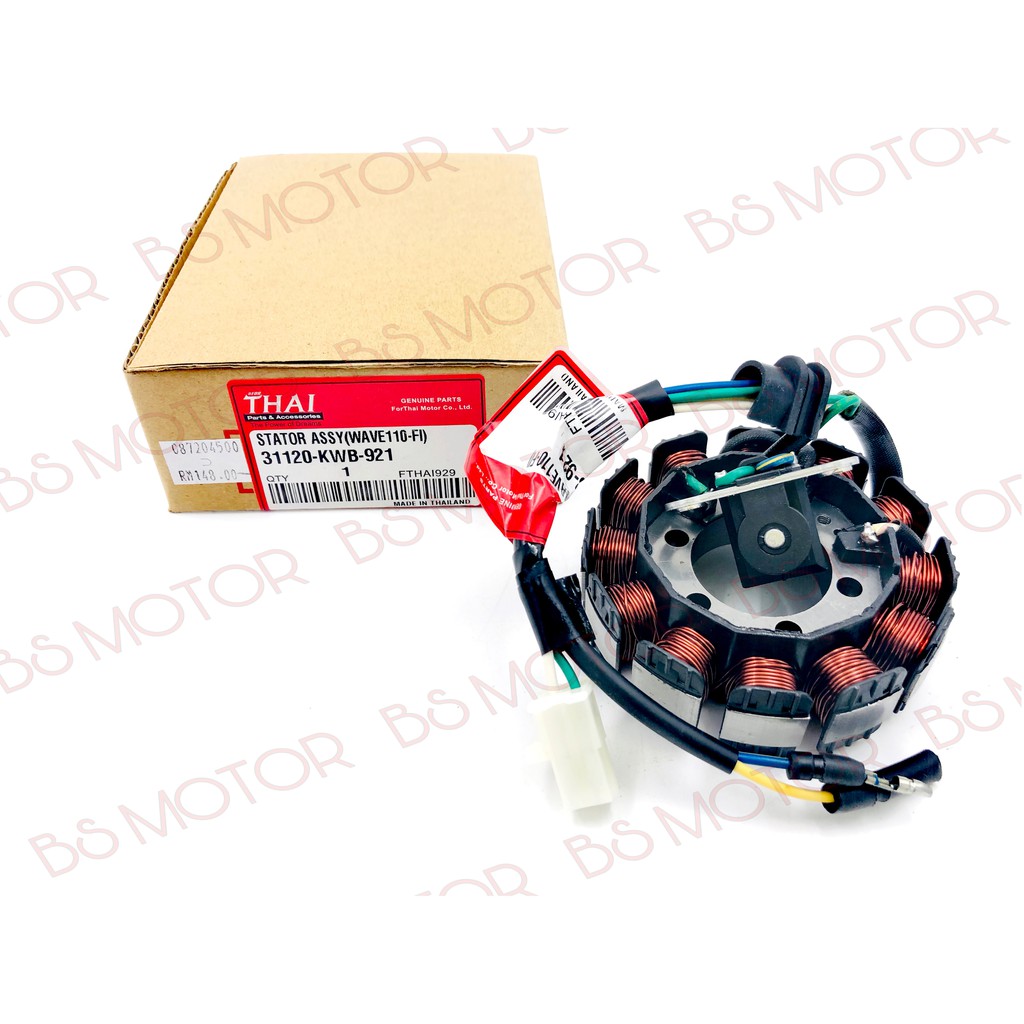 Ori Thai Honda Wave Fi Stator Assy Set Fuel Coil Wave Fi