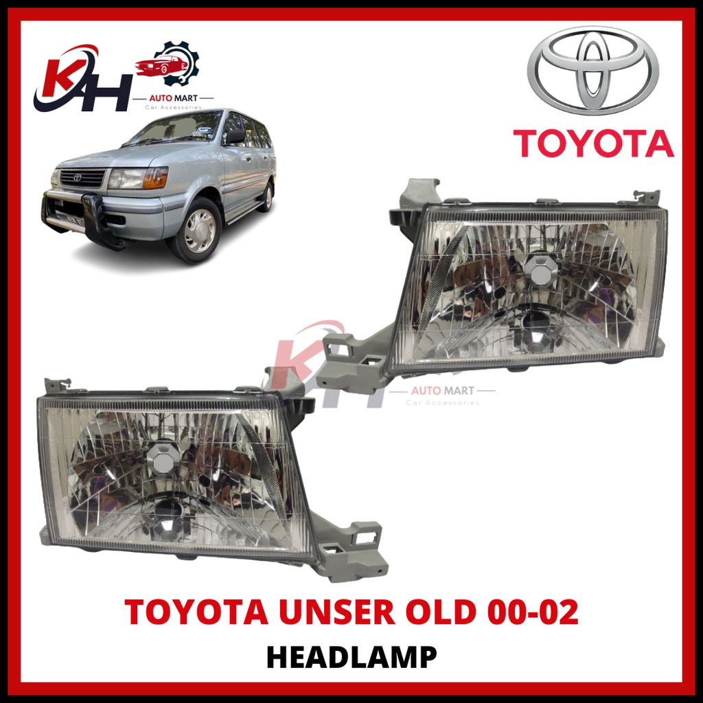 TAIWAN TOYOTA UNSER OLD 2000 2002 HEAD LAMP LIGHT LAMPU DEPAN BESAR