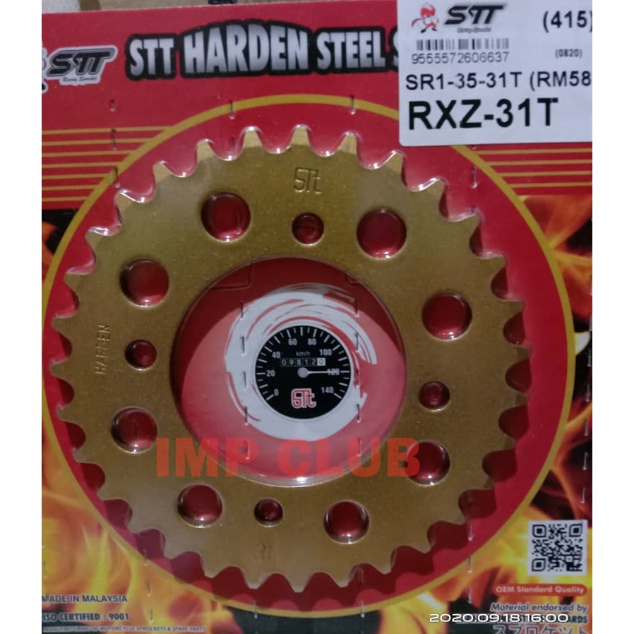 Stt Lc Rs Rx Rxs Rxz Vega Rear Sprocket Harden