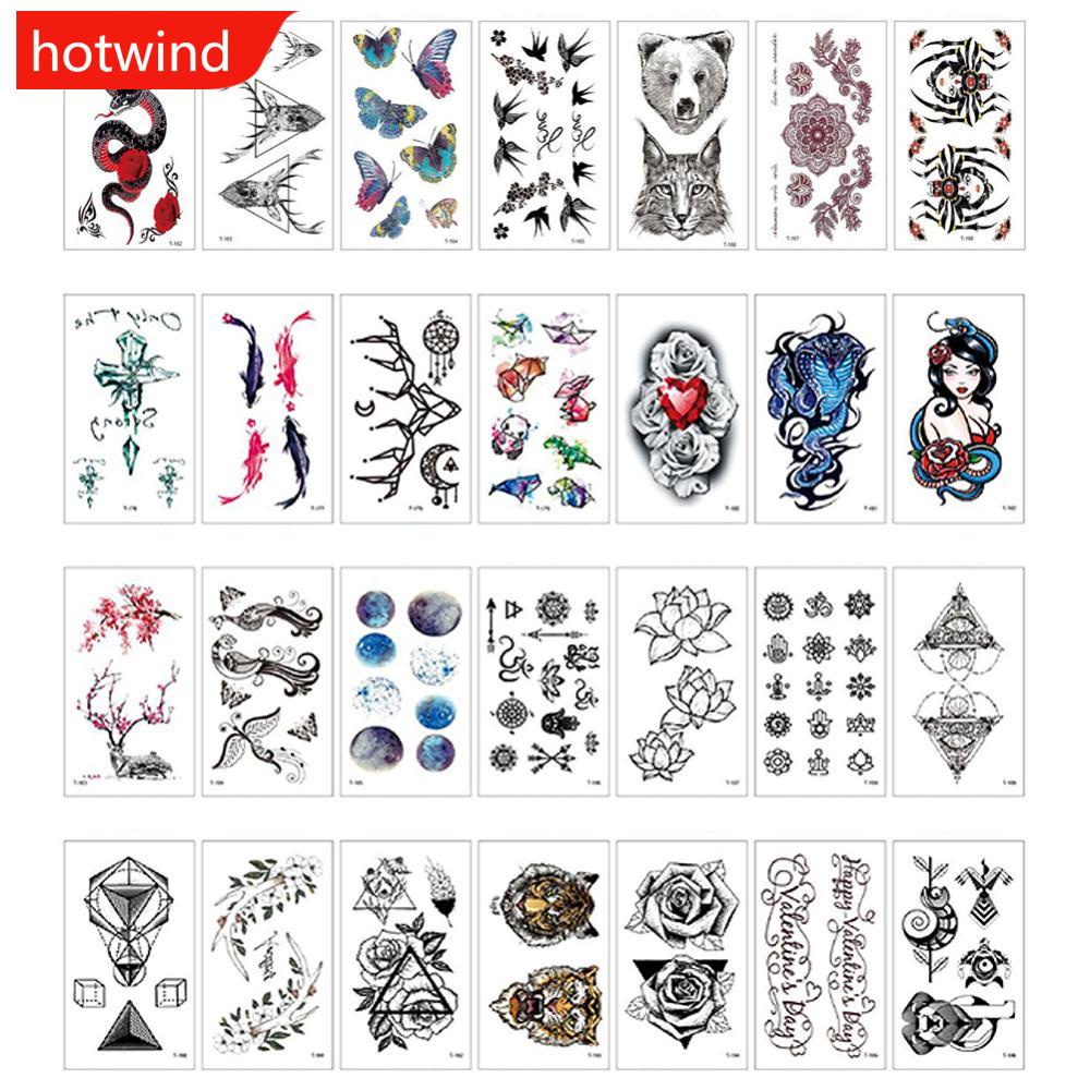 HW Temporary Small Fresh Tattoo Stickers Waterproof Long Lasting Tattoo