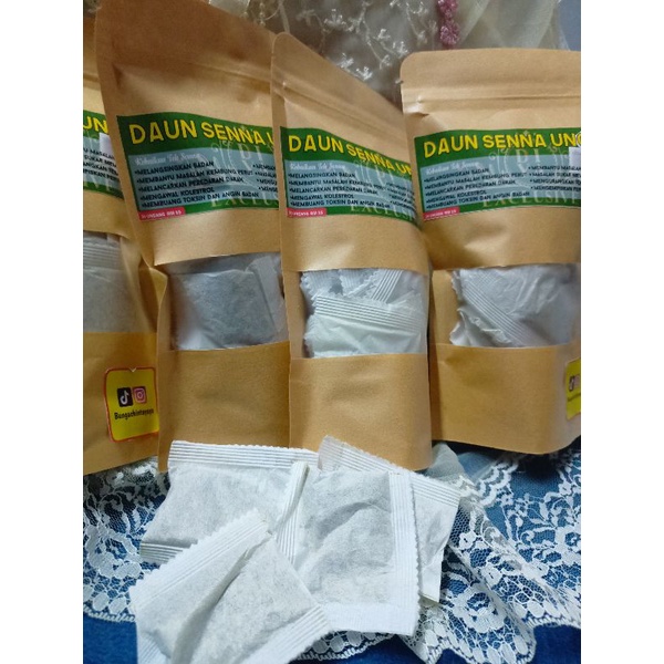 Teh Uncang Daun Senna Asli Shopee Malaysia