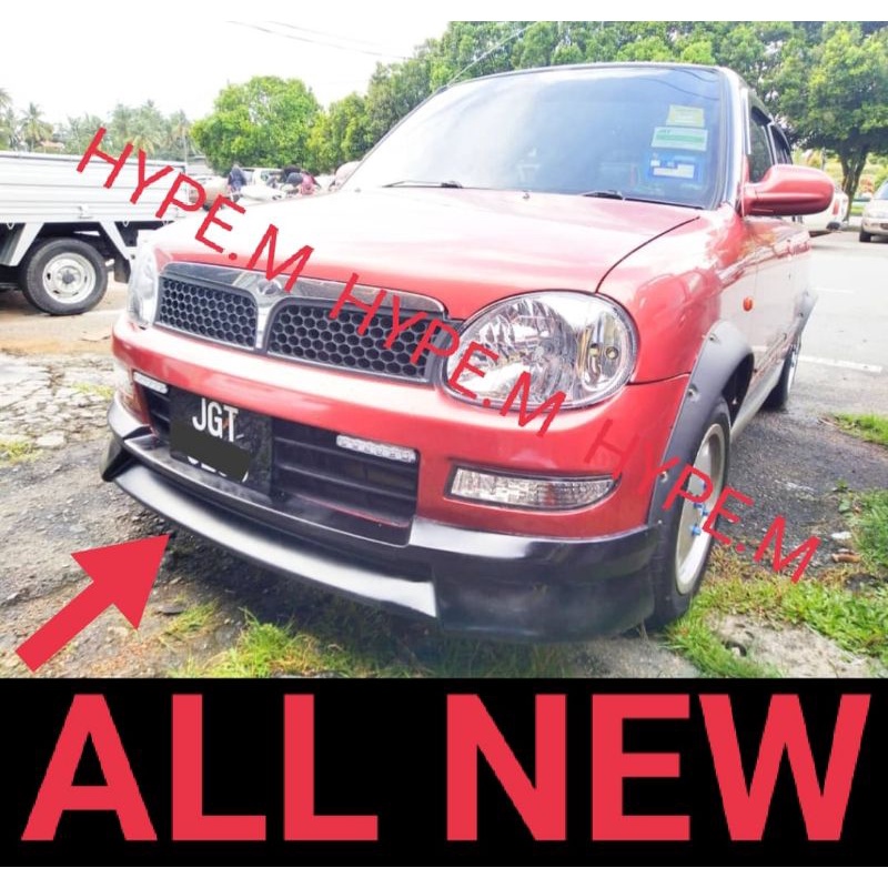 Frp Front Skirt Perodua Kelisa Hot Sales Super Sales Daihatsu