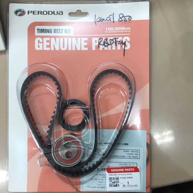 Perodua Kancil Timing Belt Kit Set Original K Km Shopee Malaysia