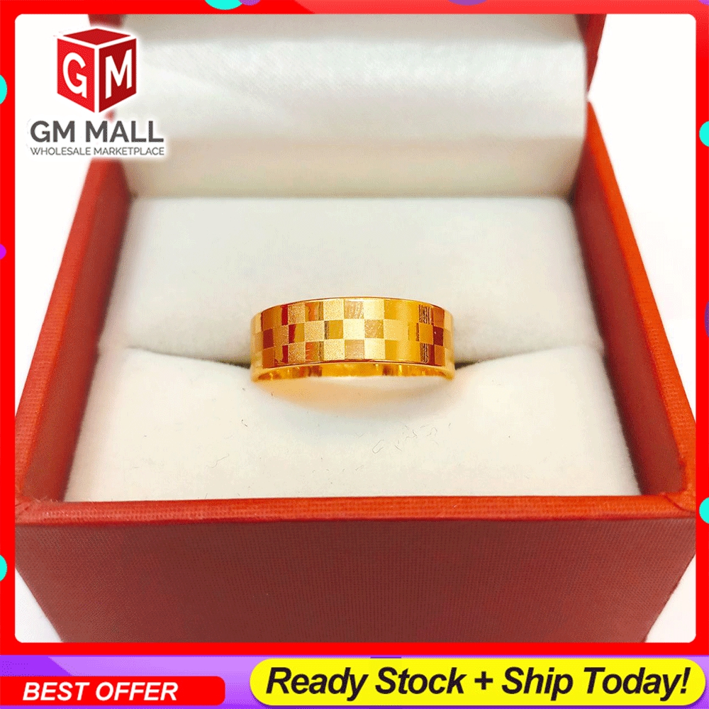 Cop Emas Bangkok Emas Korea Gm Mall Ring Gold Plated Cincin Emas