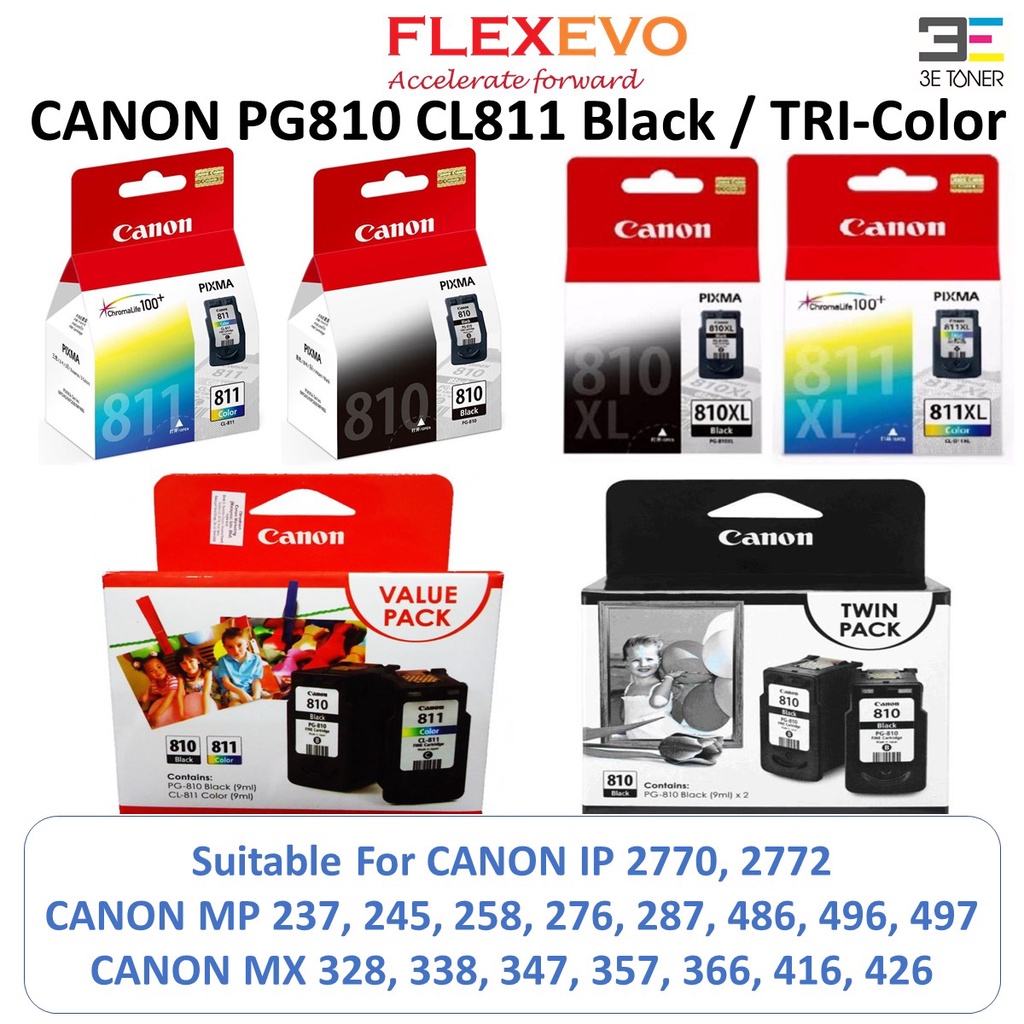 Canon Ink Pg Pg Pg Xl Cl Cl Cl Xl Ip Ip