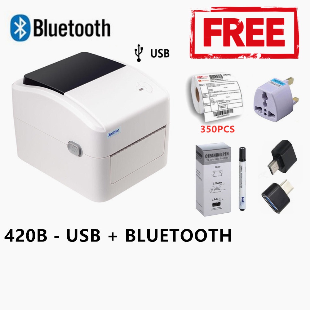 XPRINTER WIFI USB Bluetooth OTG Thermal Printer XP460b XP420b 460B 420B