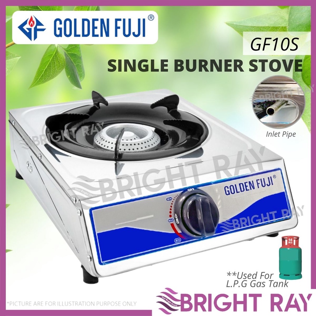 Ready Stock Golden Fuji Single Auto Ignition Gas Stove Dapur Gas