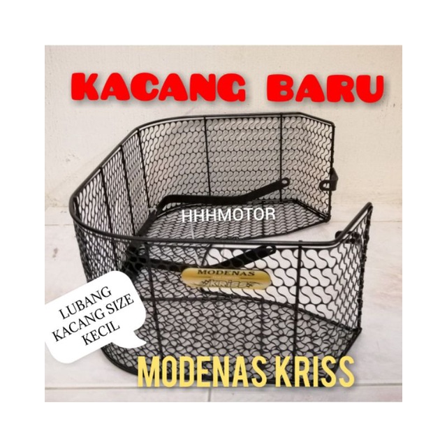 RAGA BAKUL BASKET BESI KACANG 88 YAMAHA HONDA MODENAS LC135 V8 RS X EX5