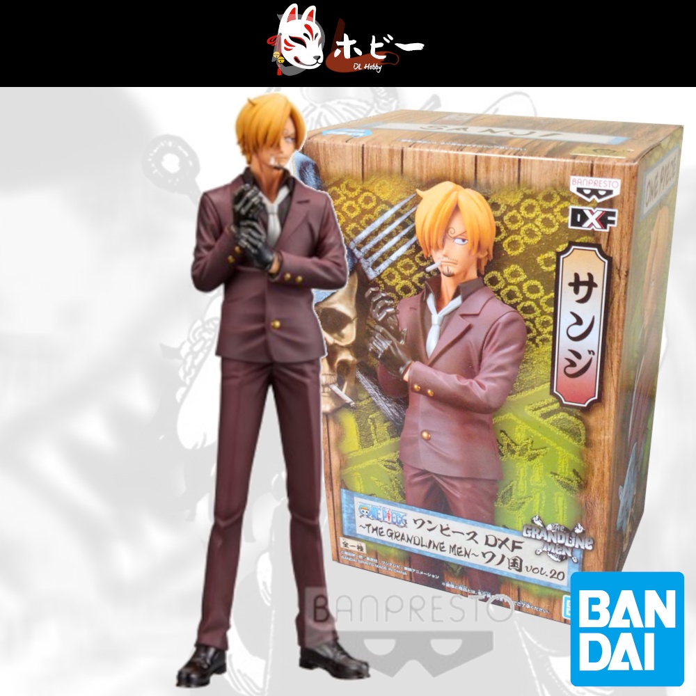 Gold Toei One Piece Sanji Wano Kuni Vol 20 DXF Grandline Men