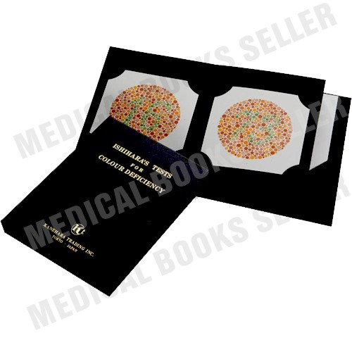 Ishihara Test Chart Books For Color Deficiency Plates Shopee Malaysia