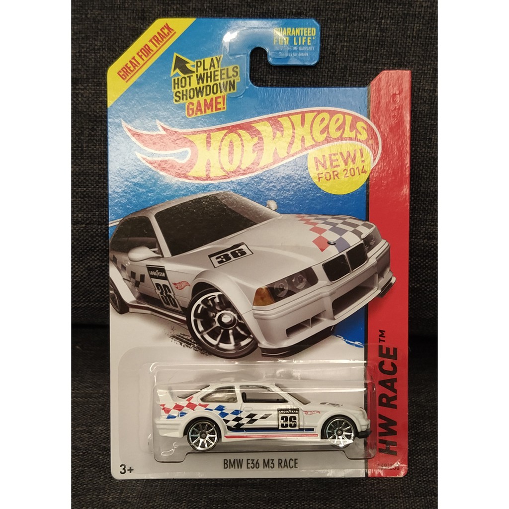 HOT WHEELS BMW E36 M3 RACE US CARD Shopee Malaysia