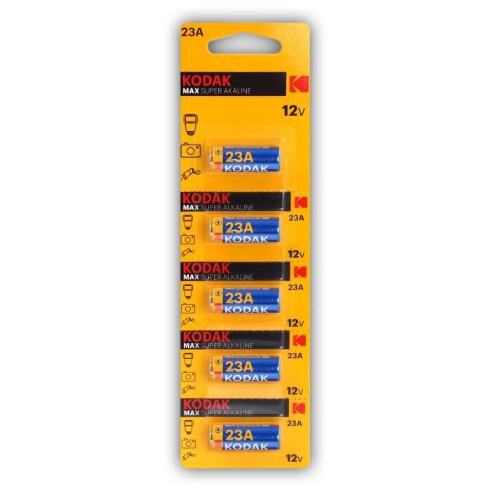 Kodak 23A Max Super Alkaline 12V Battery 1pc Or 5pcs Shopee Malaysia