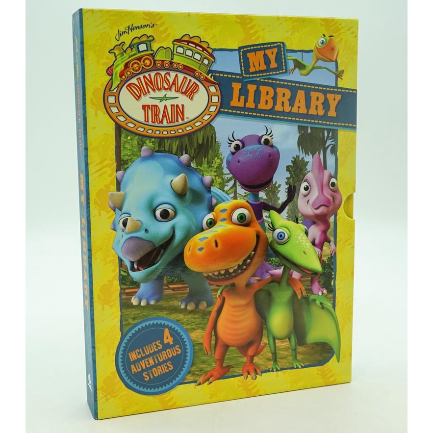 BBW Dinosaur Train My Library Book Slipcase ISBN