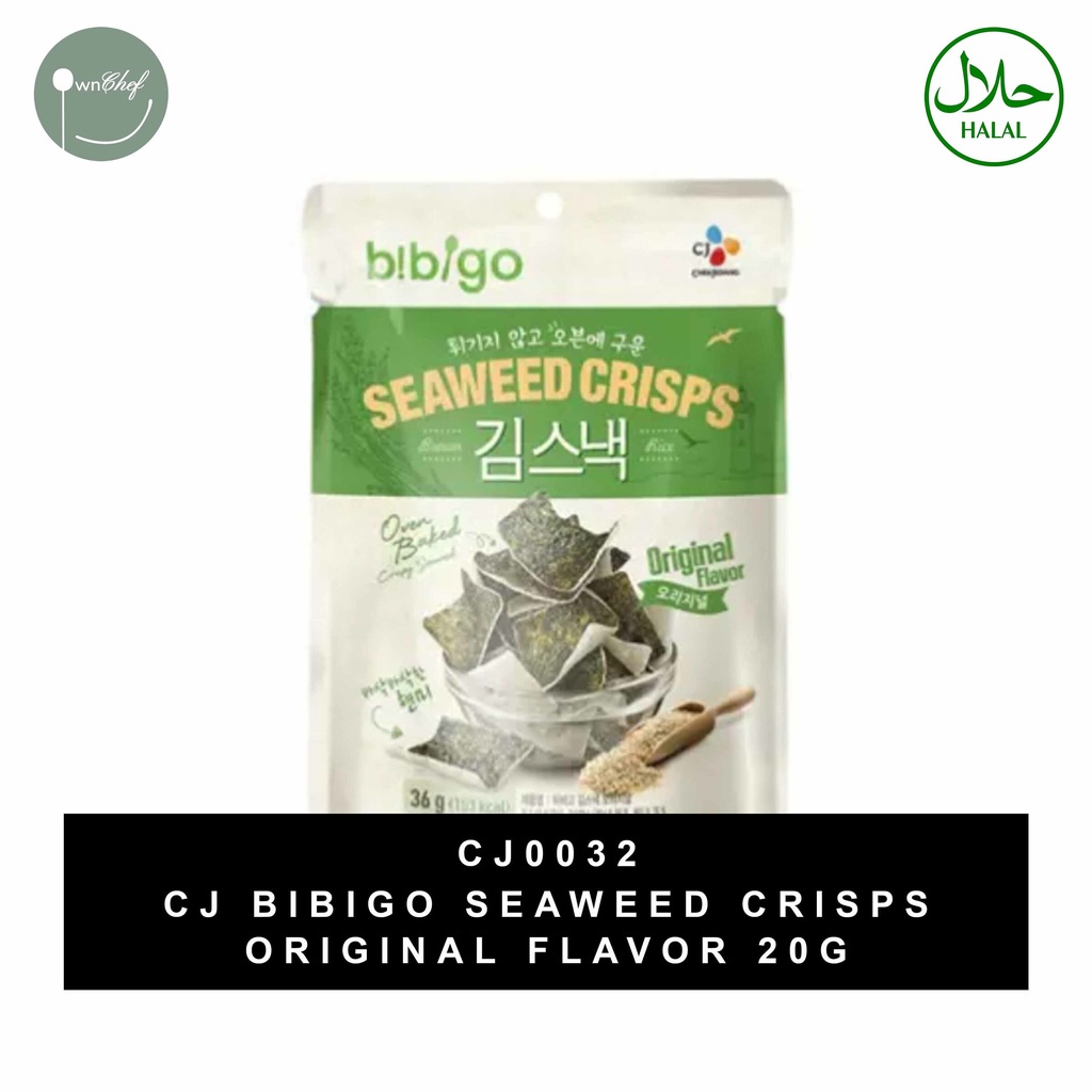 Korean Cj Bibigo Seaweed Crisps Original G Shopee Malaysia