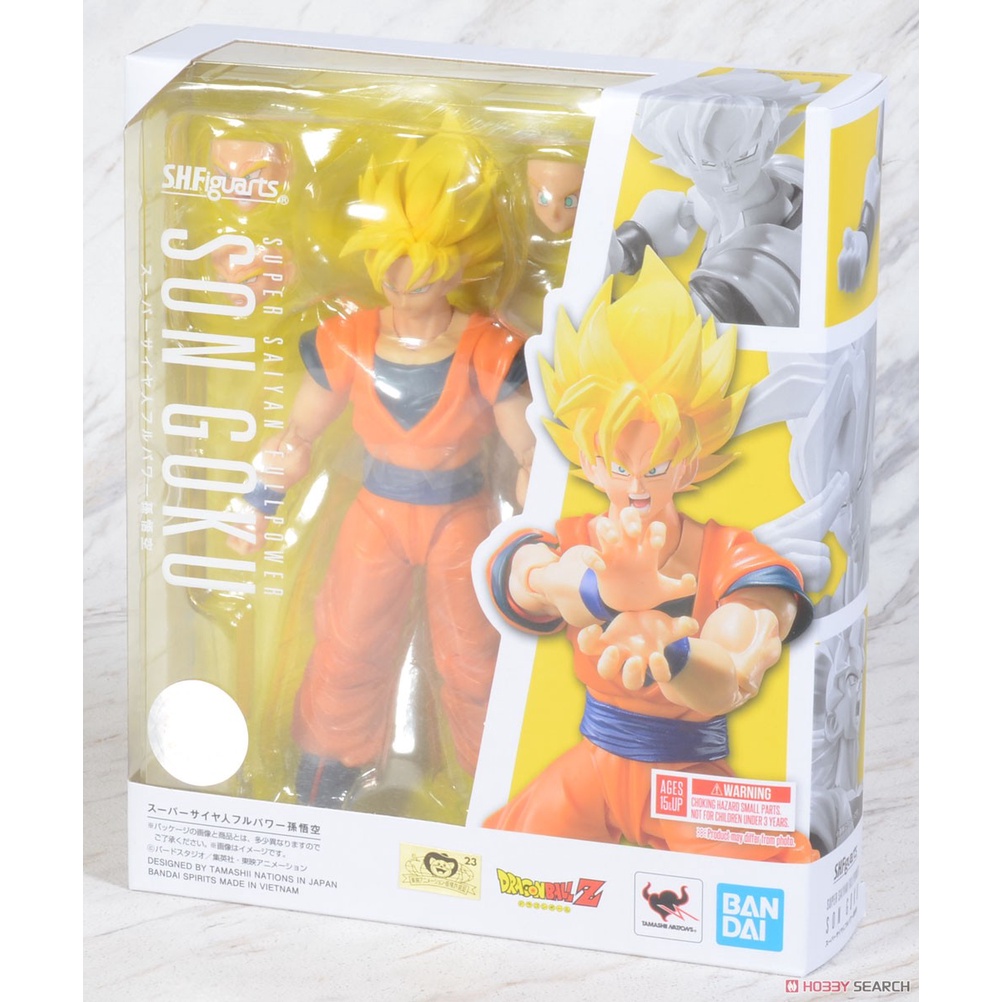 Bandai S H Figuarts Super Saiyan Full Power Son Goku Shf Shopee Malaysia