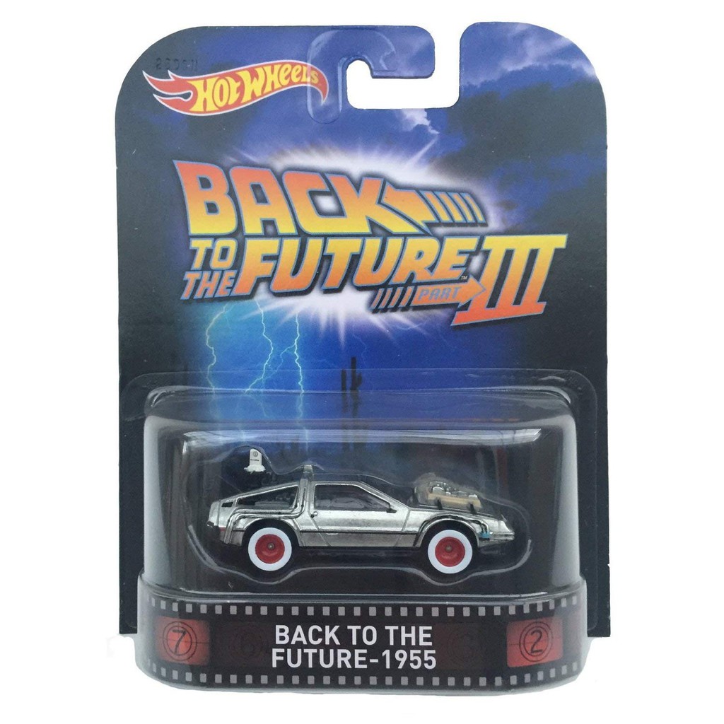 Hot Wheels Retro Back To The Future Part Time Machine Hotwheels Shopee Malaysia