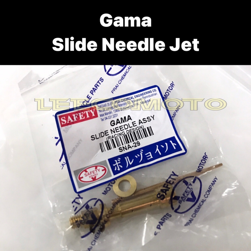 SAFETY Suzuki TXR GAMA TXR150 Gamma 150 SLIDE NEEDLE Assy Jarum