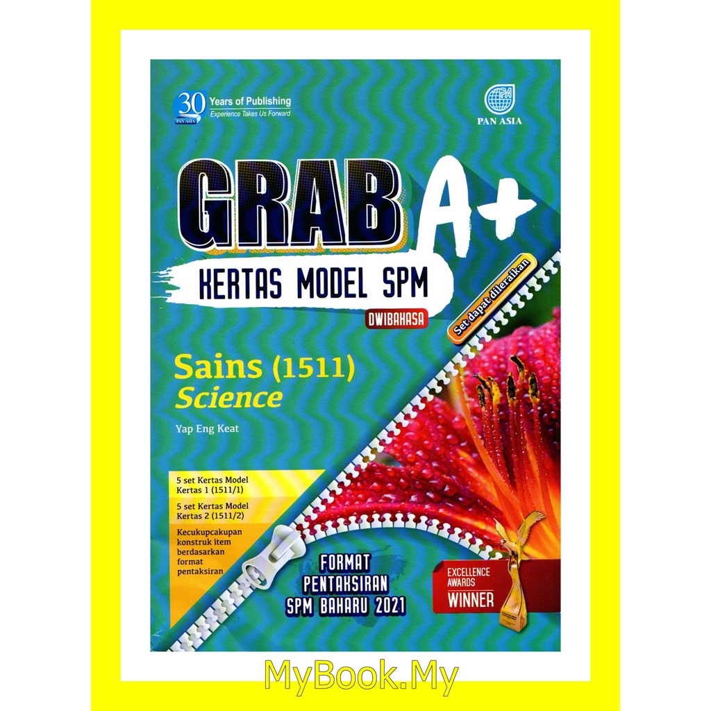 MyB Buku Latihan Grab A Kertas Model SPM KSSM Sains Science