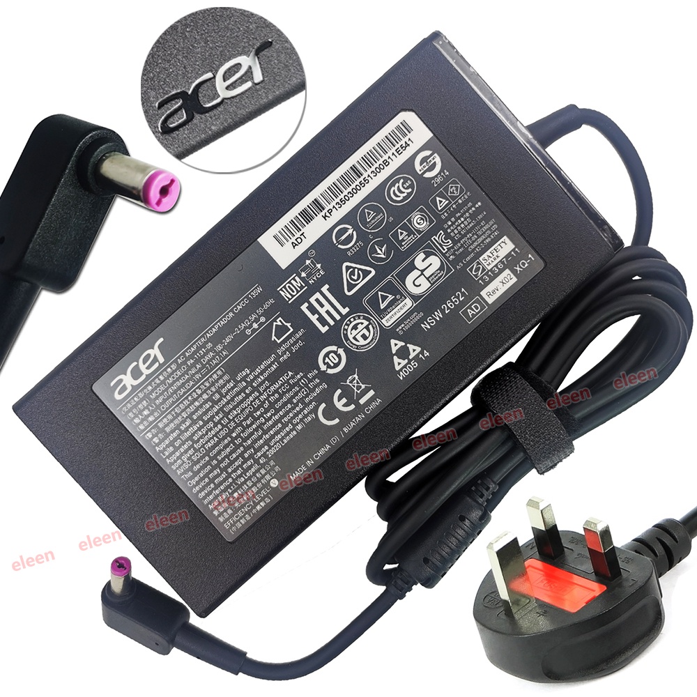 New W A V Laptop Ac Adapter Charger For Acer Nitro An