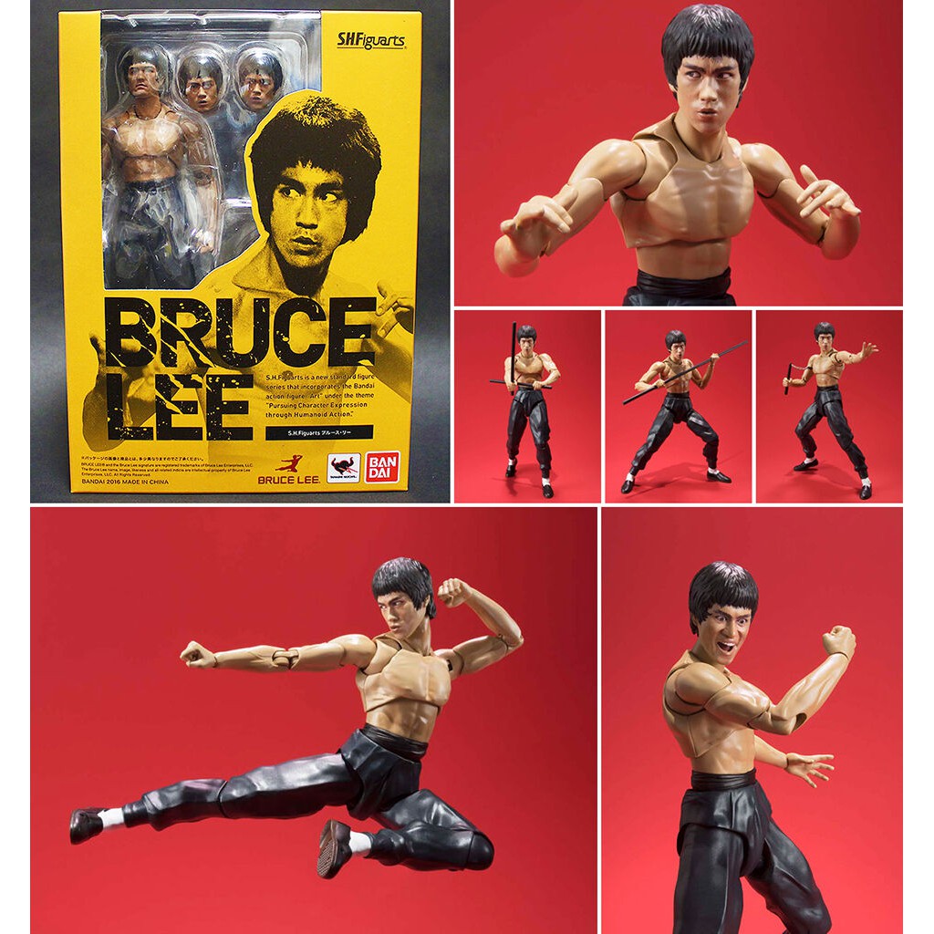 Bandai Tamashii Nations S H Figuarts Bruce Lee Action Figure Shopee