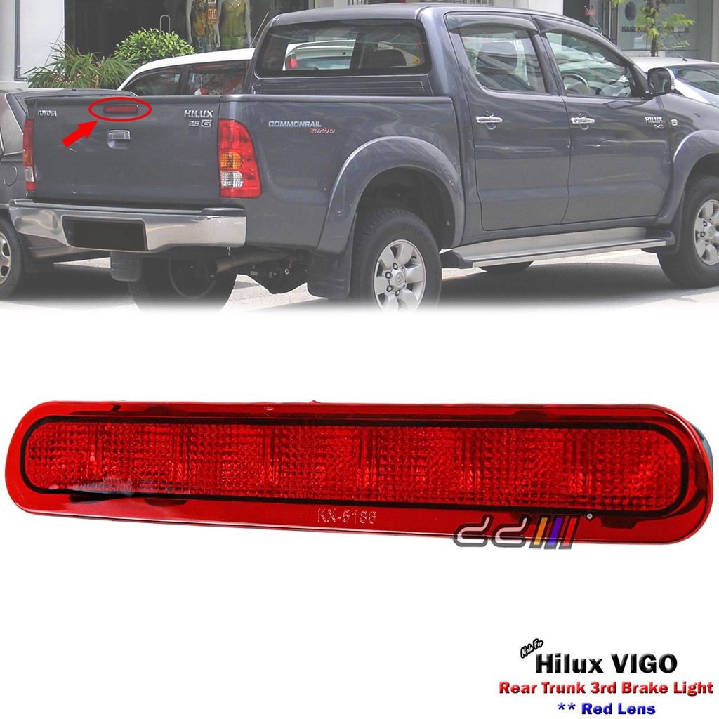 READY STOCK Toyota Hilux VIGO KUN25 KUN26 2005 2014 Rear Trunk Third