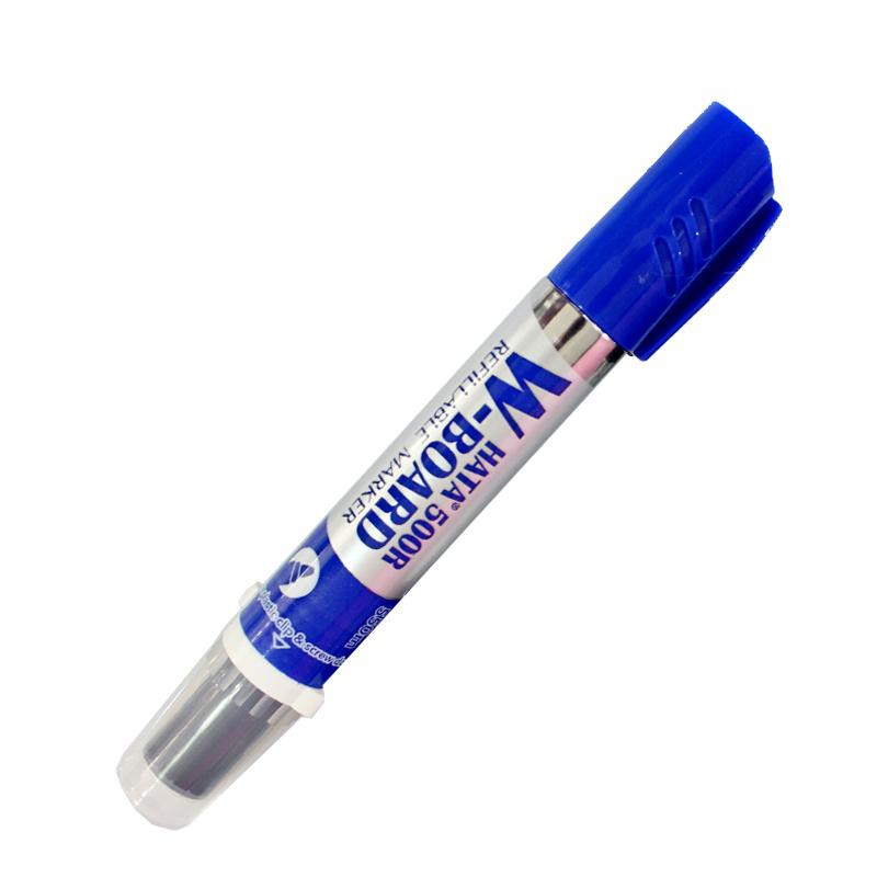 Hata Whiteboard Marker Pen 500 Refillable Black Blue Red Shopee