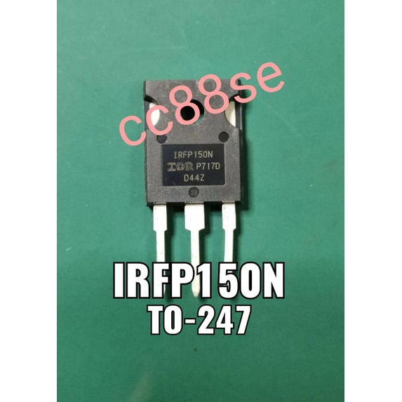 IRFP150N IRFP150 TO 247 N CHANNEL POWER MOSFET TRANSISTOR FET Shopee