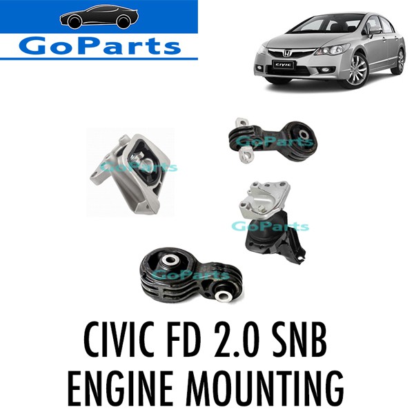 Honda Civic Fd Snb Engine Mounting Shopee Malaysia