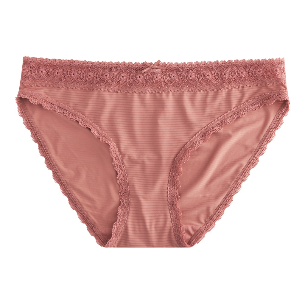 Xixili Libby Scallop Trimmed Bikini Panty Shopee Malaysia