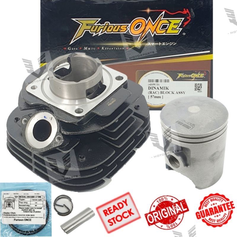 Cylinder Block Blok Racing Furious Once F Modenas Dinamik