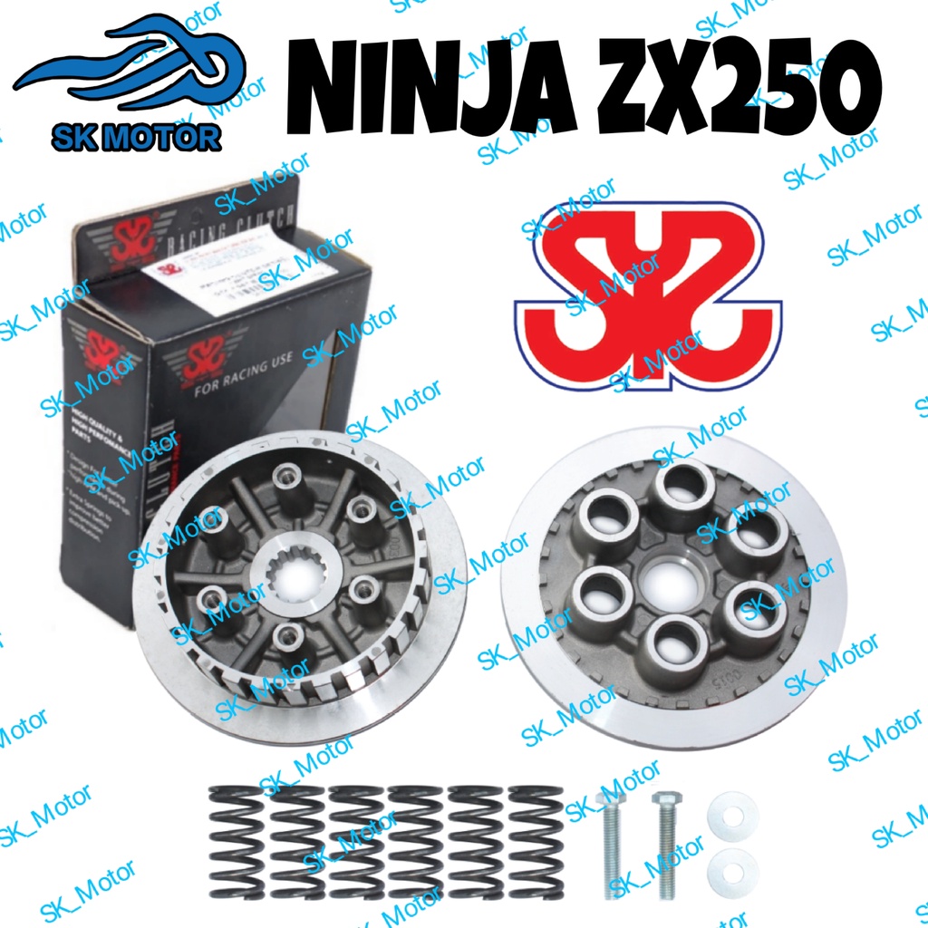 SYS Kawasaki NINJA ZX 250 ZX250 Clutch Set Racing HYPER CLUTCH 6 Spring