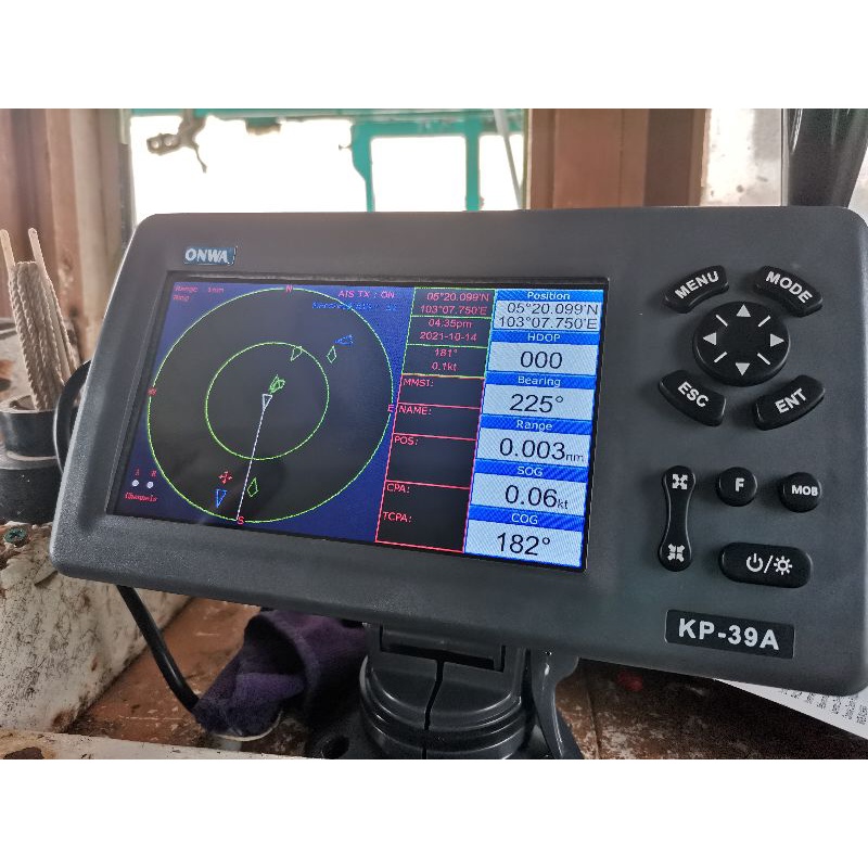 Onwa Inch Marine Lcd Gps Chart Plotter With Ais Off