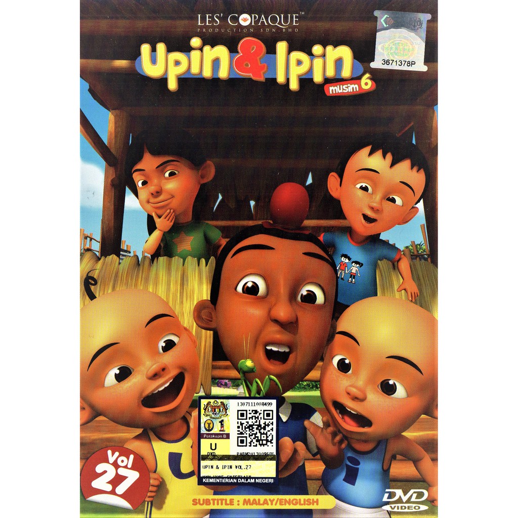 Upin Ipin Musim Vol Dvd Shopee Malaysia