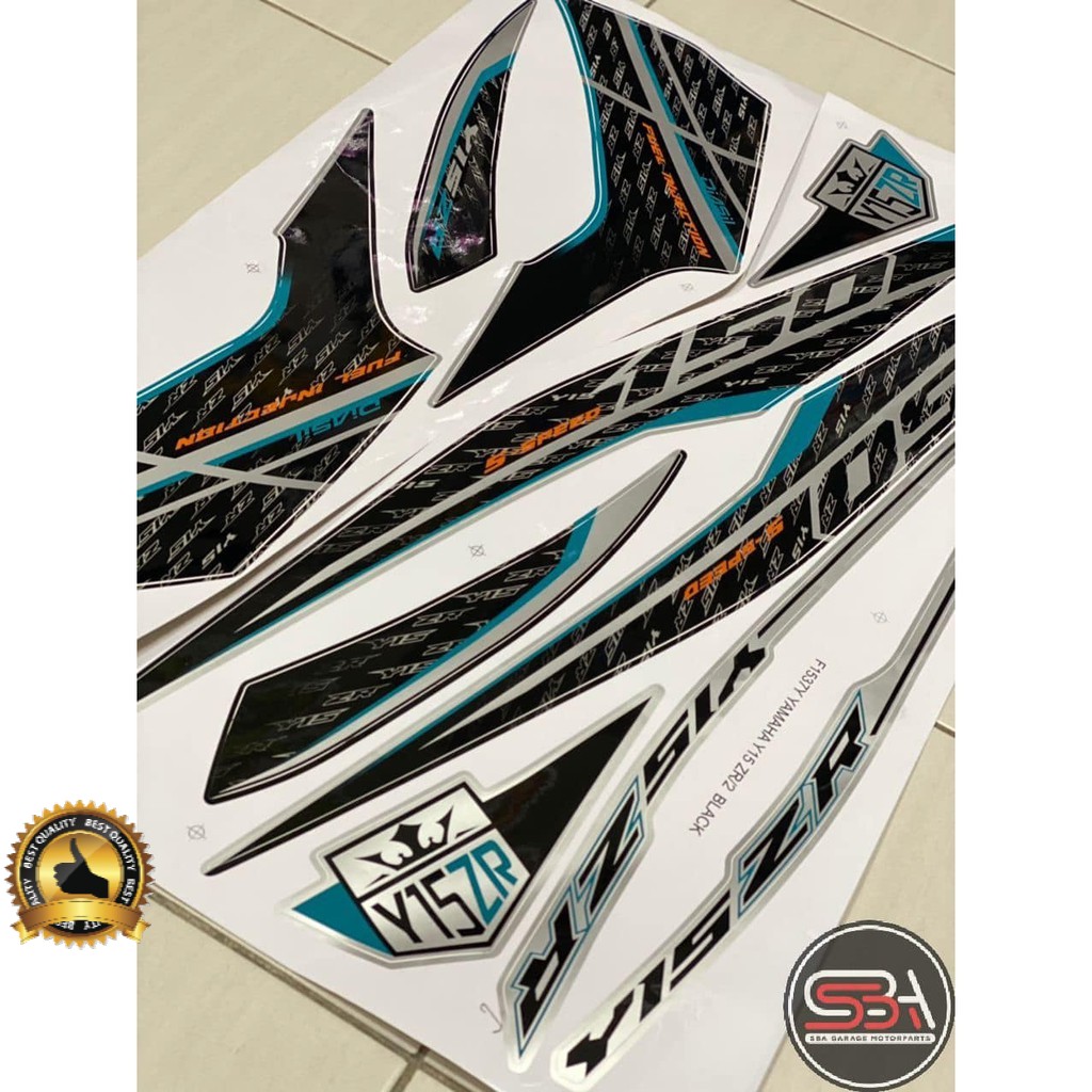 STICKER STRIPE BODY SET COVER SET MALAYSIA Y15 YSUKU ZR YAMAHA