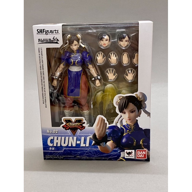 S H Figuarts Shf Bandai Chun Li Chun Li Street Fighter V Shopee Malaysia