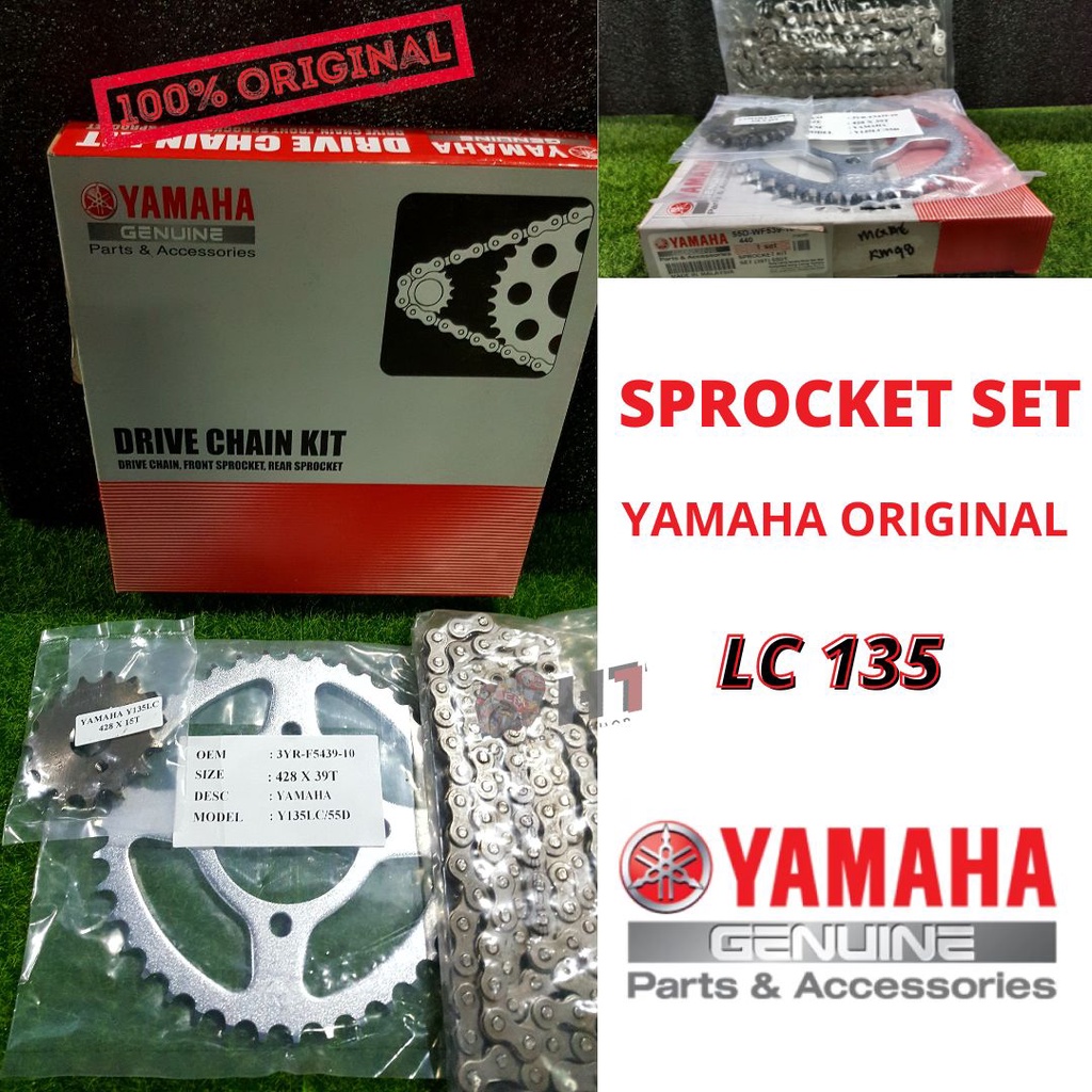 Lc V V Sprocket Set Chain Heavy Duty Sprocket Steel Yamaha