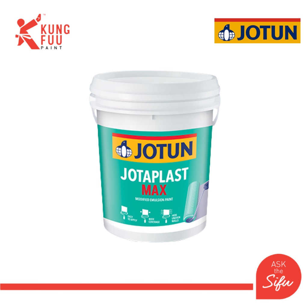 Jotun Litre Jotaplast Max White Emulsion Paint Shopee Malaysia