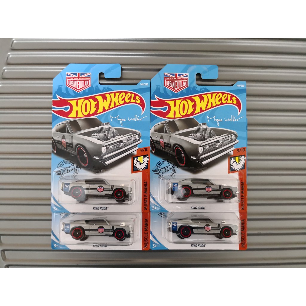 Hot Wheels Cars Collection King Kuda Series Muscle Mania
