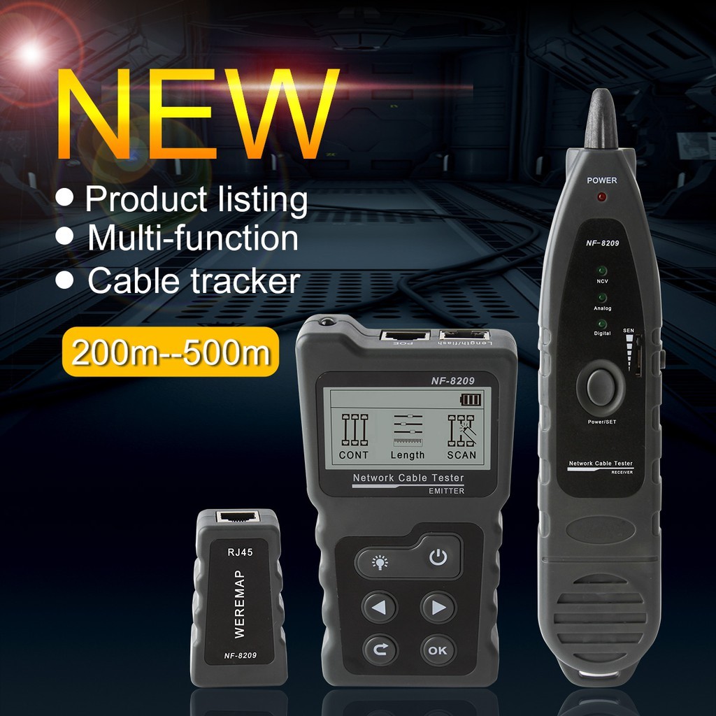 Intelligent Network Cable Tester Noyafa Nf Multi Functional For