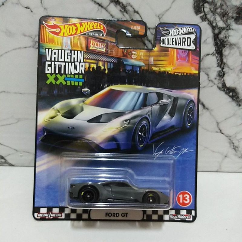 Hot Wheels Boulevard Ford Gt Card Creased Shopee Malaysia