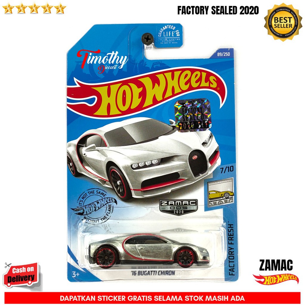 Hot Wheels Factory Sealed Fs Zamac Bugatti Chiron Shopee Malaysia