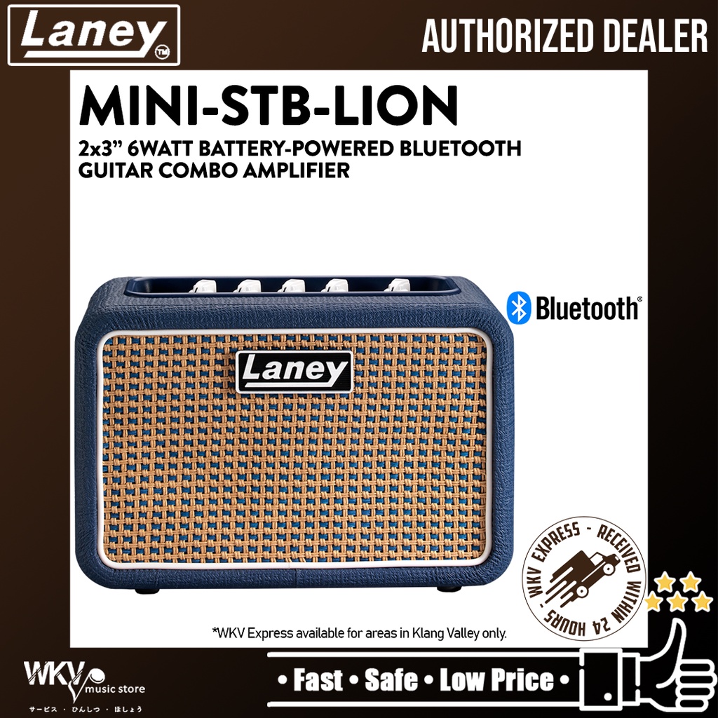 Laney Mini STB Lion 23 6Watt Bluetooth Guitar Combo Amplifier Mini