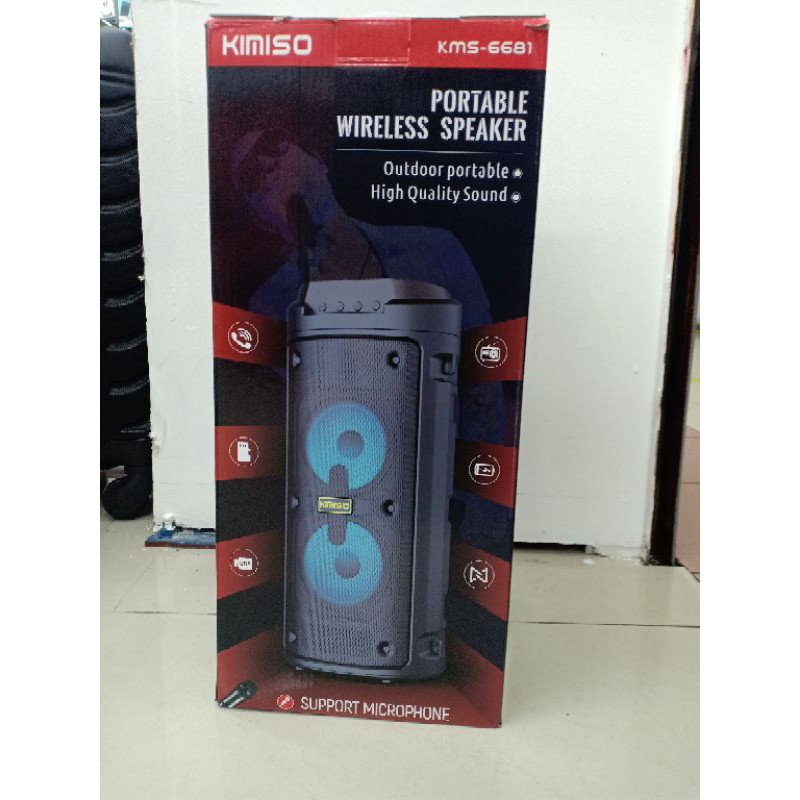 Kimiso Portable Wireless Speaker Kms Shopee Malaysia