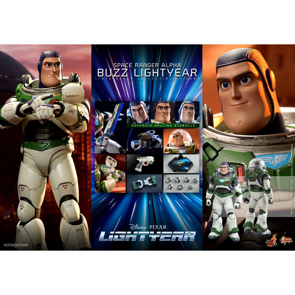 Hot Toys P O MMS Lightyear Th Scale Space Ranger Alpha Buzz