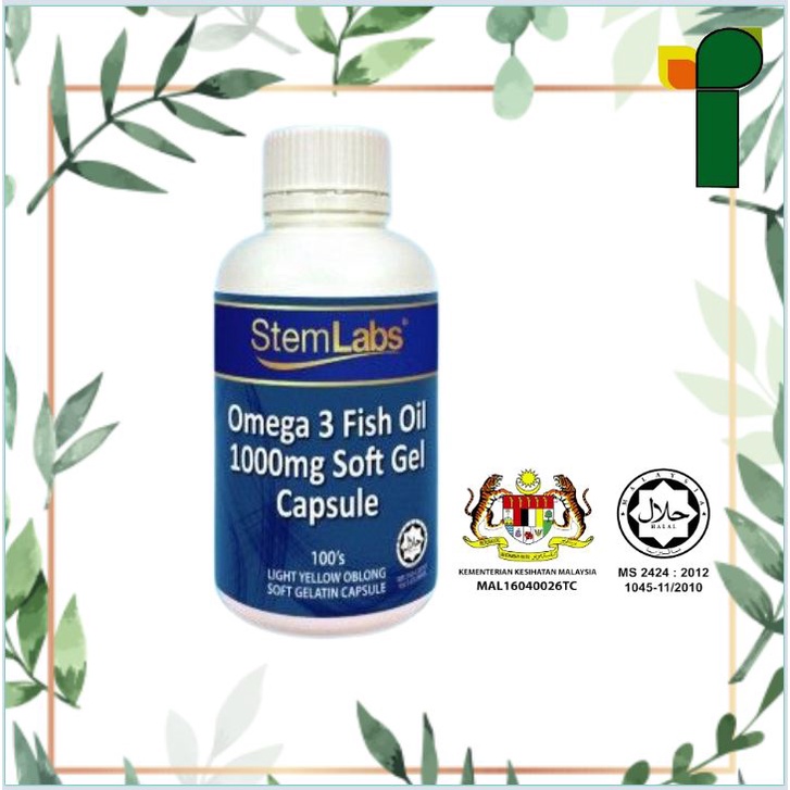 Stemlabs Omega Fish Oil Mg S Exp Shopee Malaysia